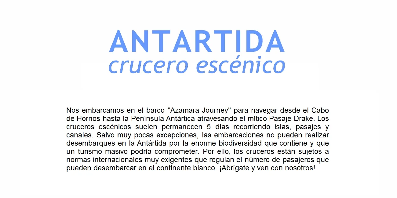 ANTÁRTIDA — 00