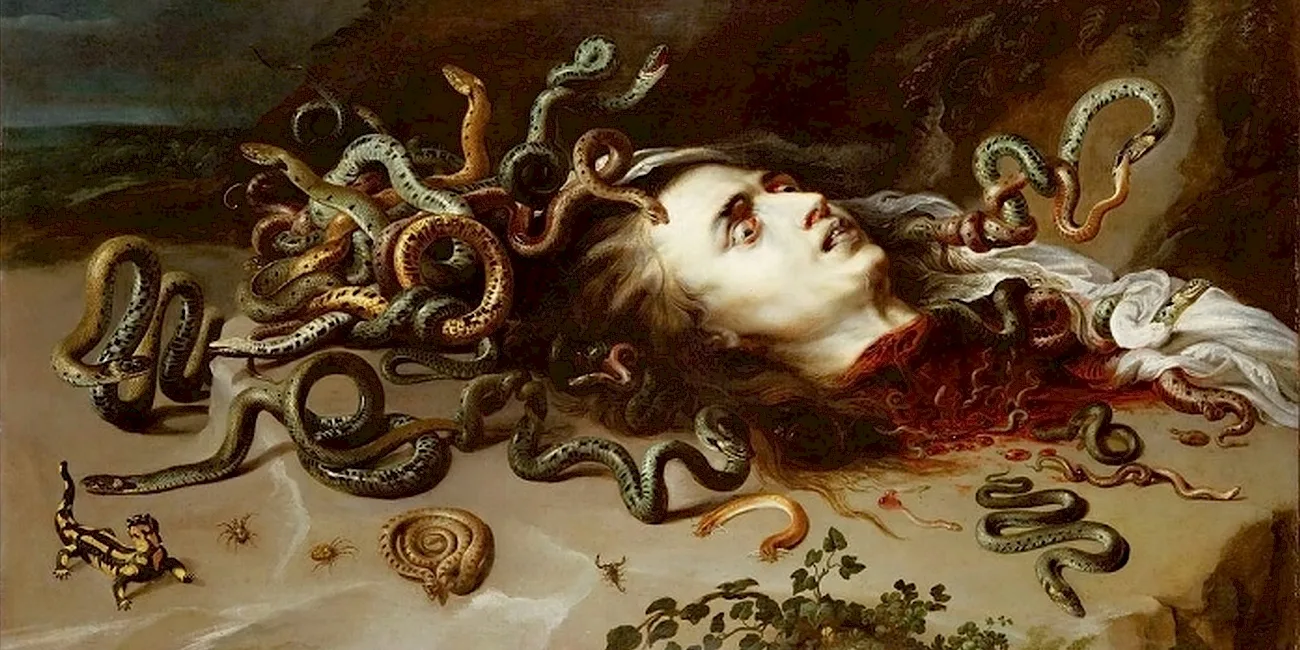 HALLOWEEN — artegotico/02 Rubens CabezaDeMedusa