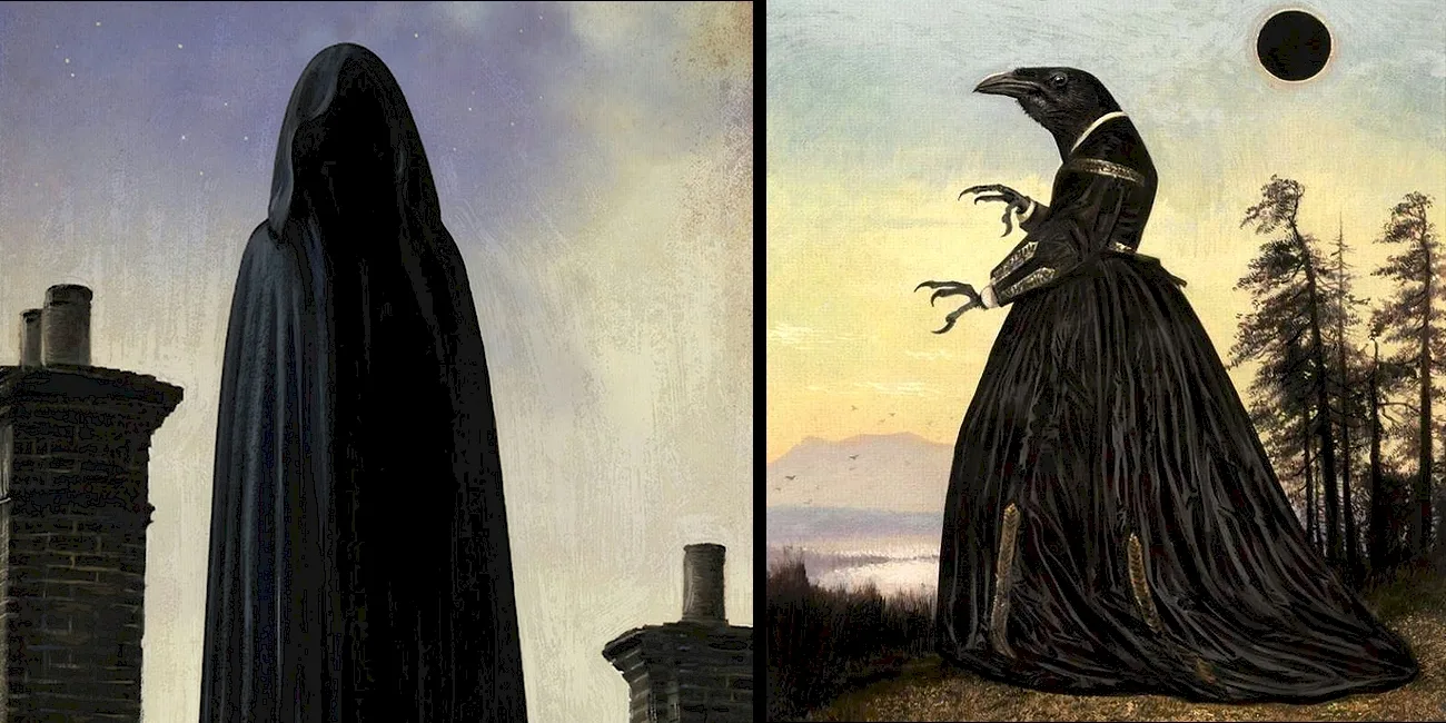 HALLOWEEN — misterios/05 BillMayer2 DarkFigure TheBlackSun