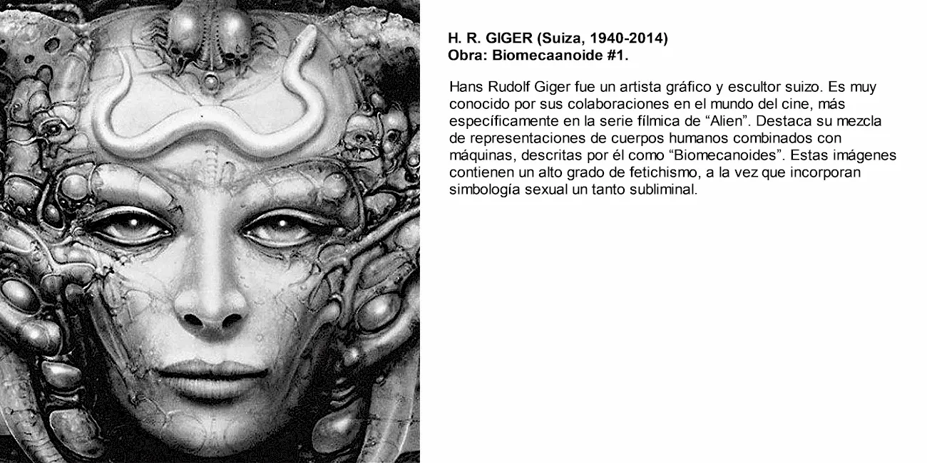 HALLOWEEN — misterios/09 HansRudolfGiger1 Biomecanoides