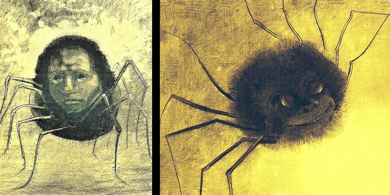 HALLOWEEN — misterios/13 OdilonRedon3 LaAranaQueLlora Rie
