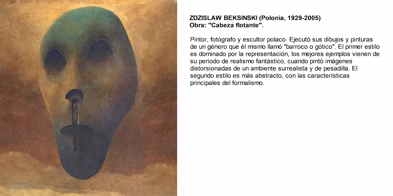 HALLOWEEN — misterios/15 ZdzislawBeksinski1 CabezaFlotante