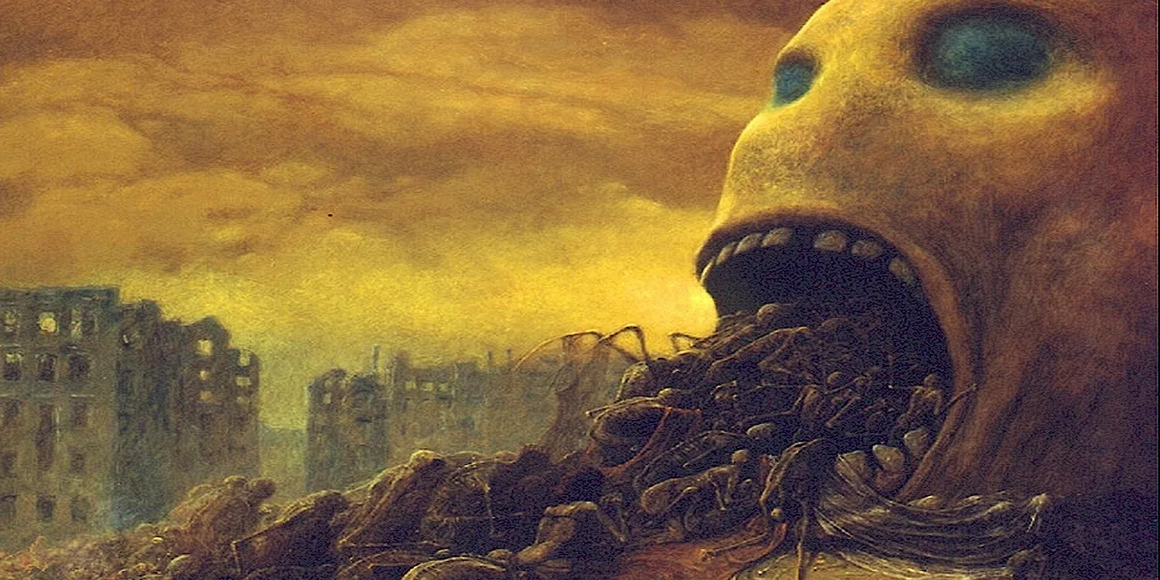 HALLOWEEN — misterios/18 ZdzislawBeksinski4