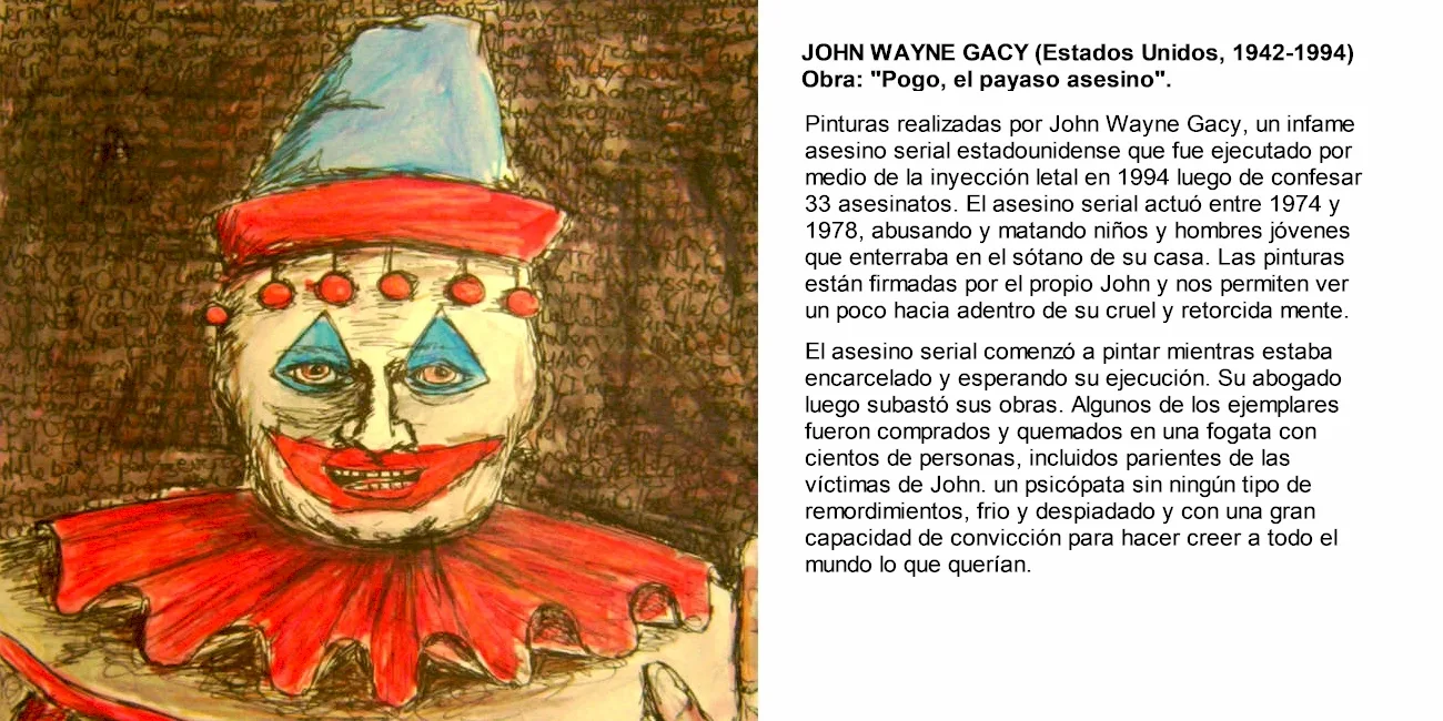 HALLOWEEN — monstruos/09 JohnWayneGacy1 PayasoAsesino