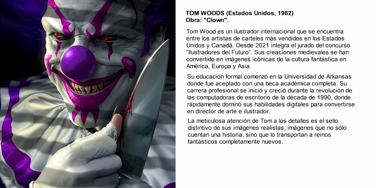 HALLOWEEN — monstruos/15 TomWoods Clown