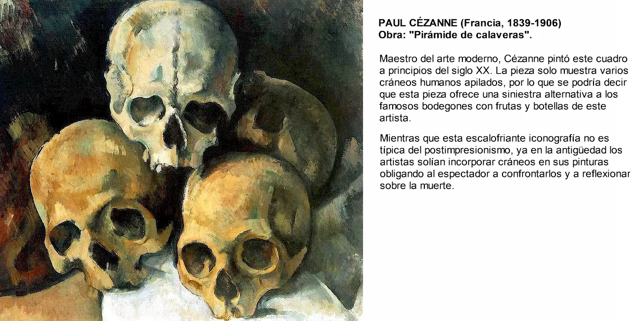 HALLOWEEN — terror/07 PaulCezanne PiramideDeCalaveras
