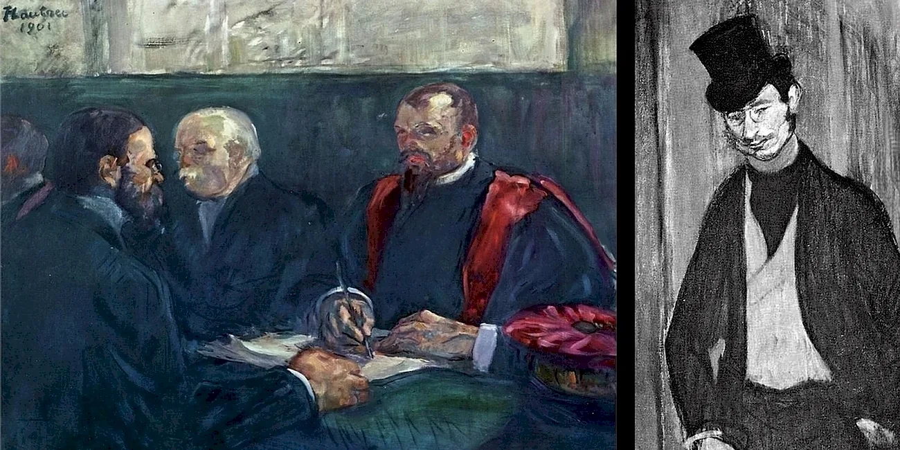 LAUTREC — 07 Examen en Facultad Medicina 1901