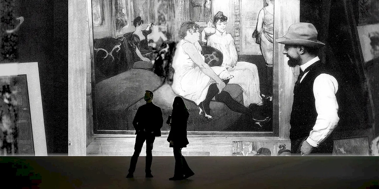 LAUTREC — 24 Salon de la rue des Moulins1