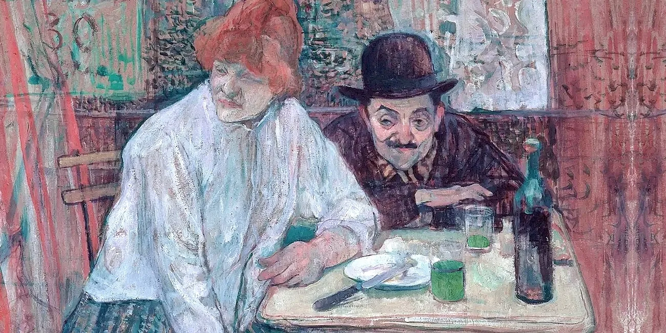 LAUTREC — 29 Amantes en Bar MauriceGuibert fotografo