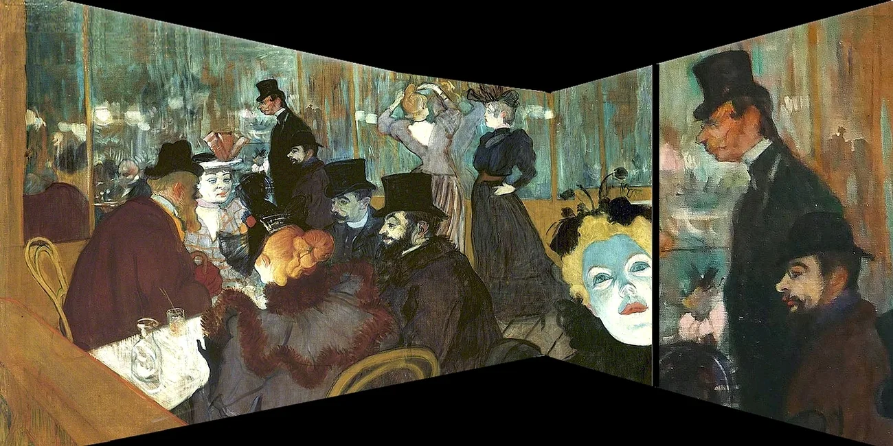 LAUTREC — 36 En el Moulin Rouge