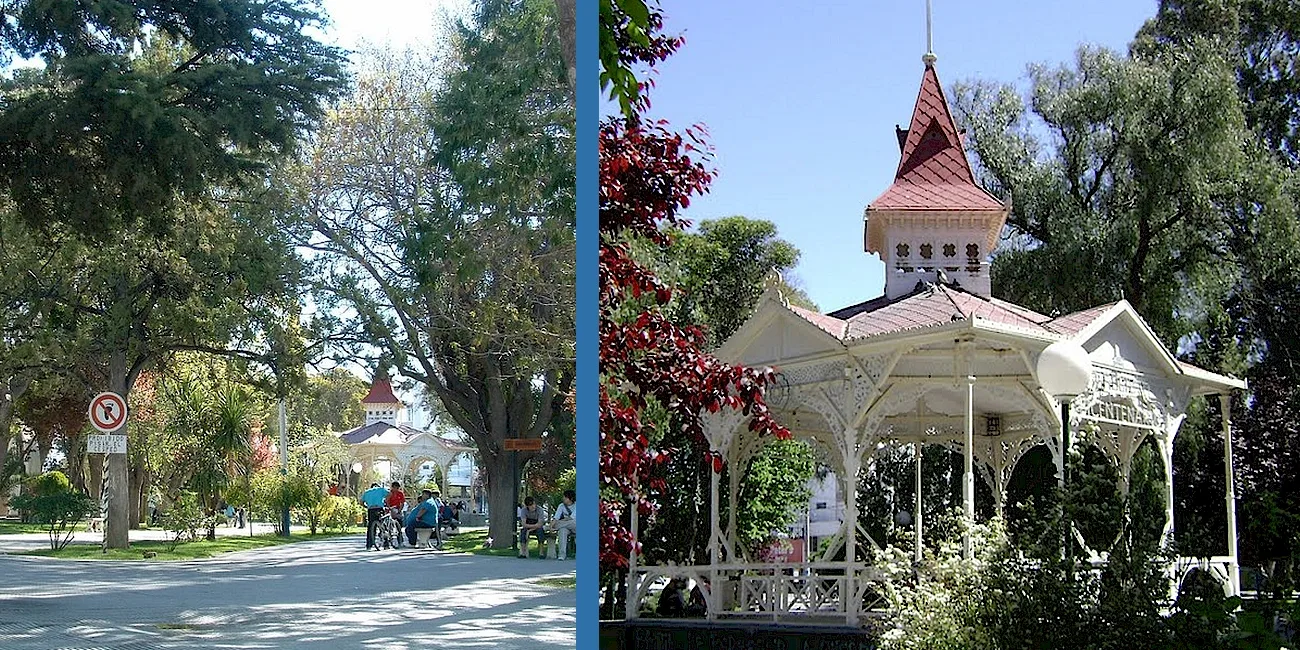 TRELEW — 15 parqindep pergola