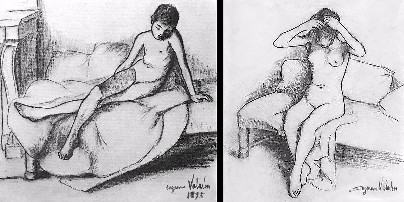 VALADON — 16 dibujos