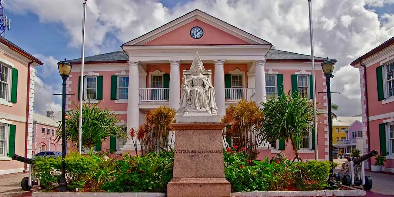 BAHAMAS — 17 Nassau Parliament QueenVictoria