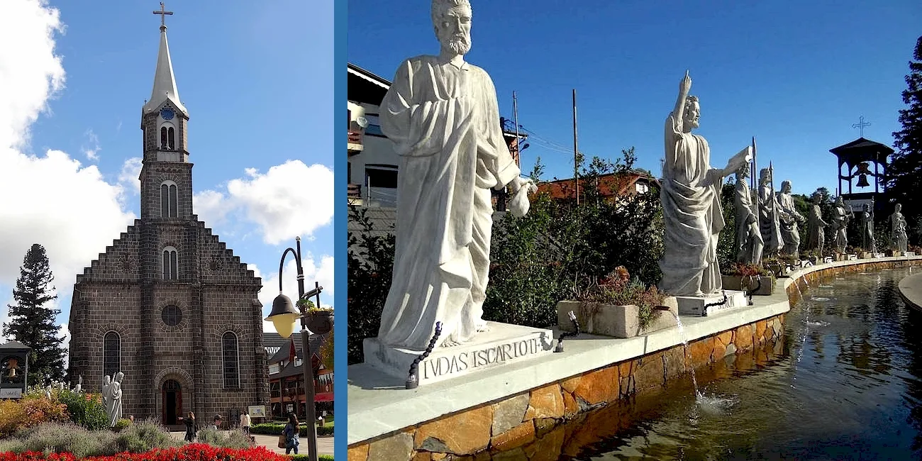 PORTO ALEGRE Y GRAMADO — 22 Gramado IglesiaMatrizSanPedro3