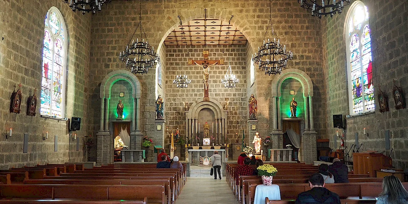 PORTO ALEGRE Y GRAMADO — 23 Gramado IglesiaMatrizSanPedro2