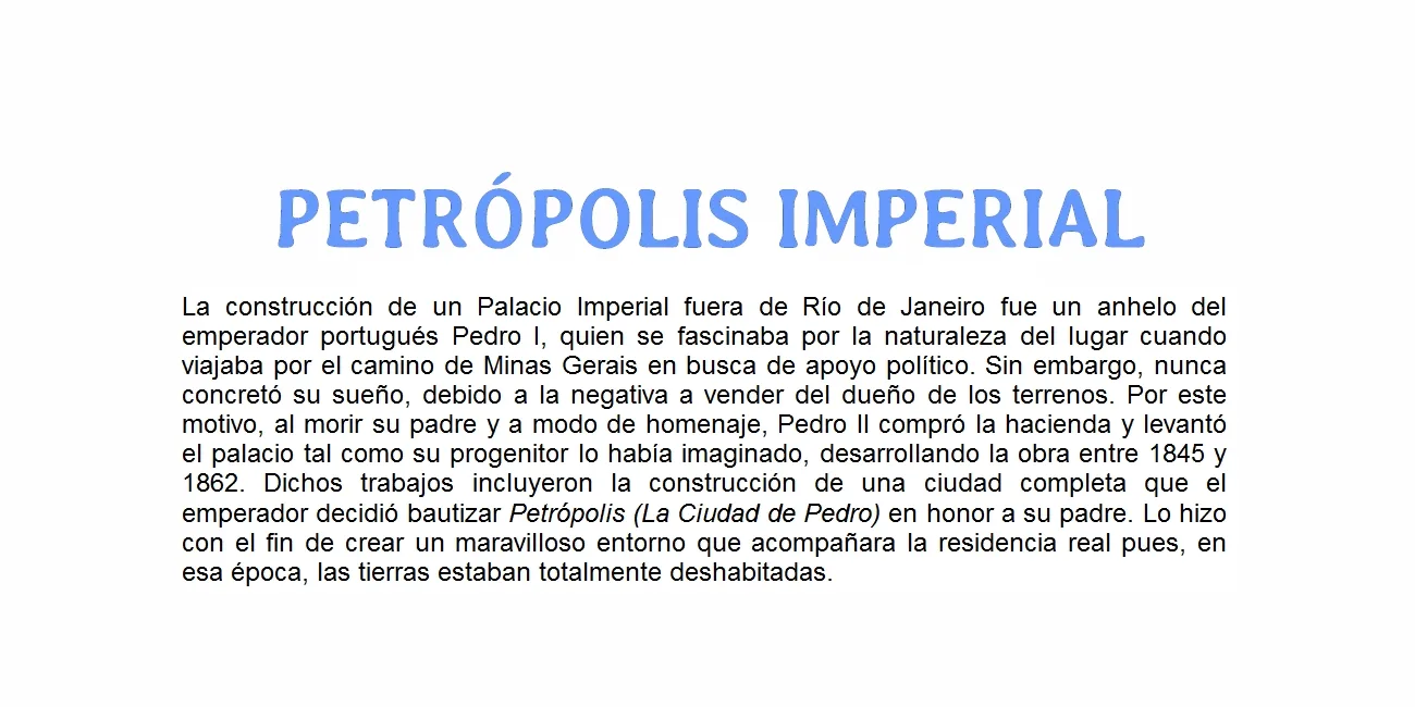 PETRÓPOLIS — 00