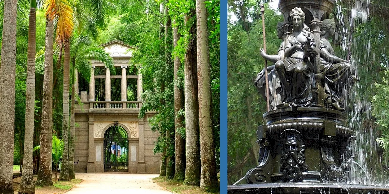 RÍO DE JANEIRO — botanico/04 antiguaentrada musas