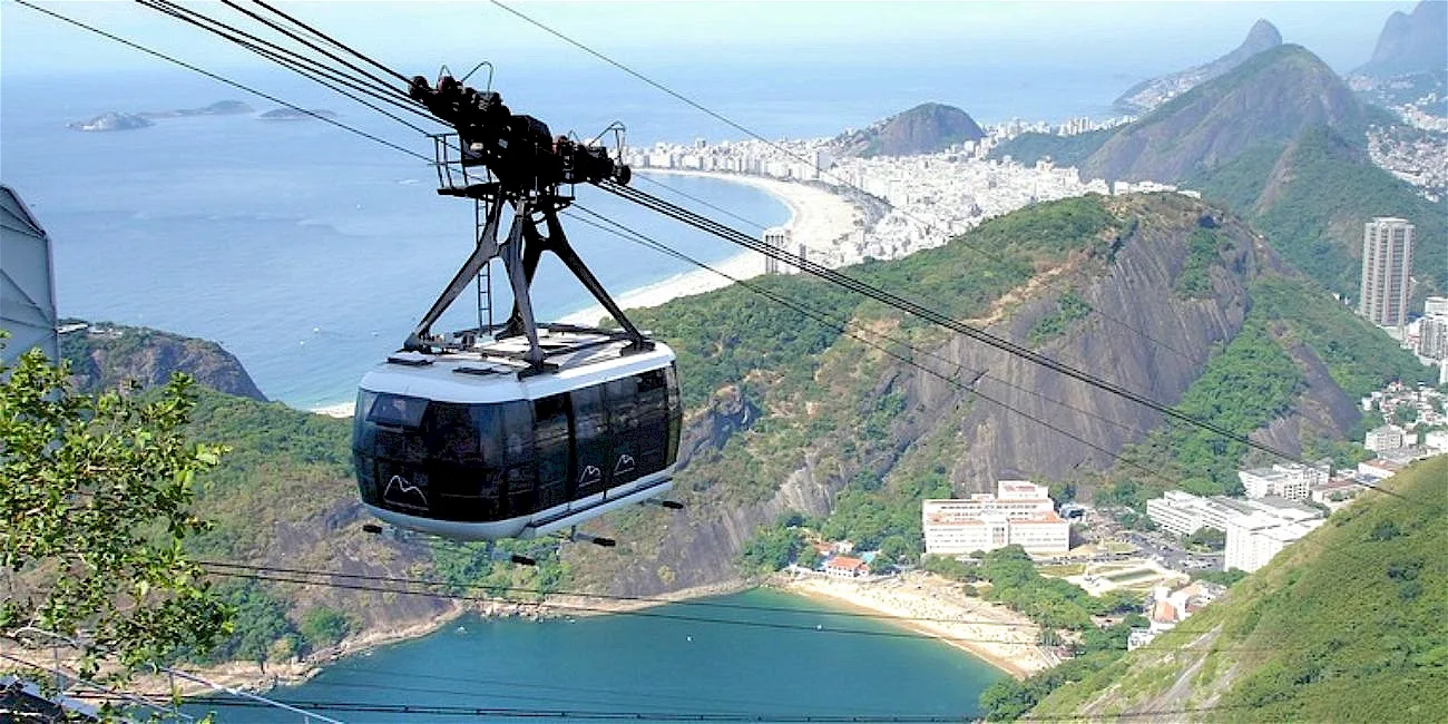 RÍO DE JANEIRO — pan de azucar/11 descenso
