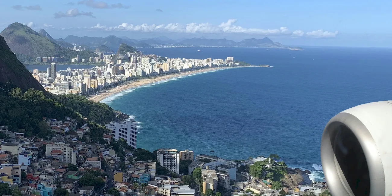 RÍO DE JANEIRO — vuelo/03 leblon ipanema vidigal