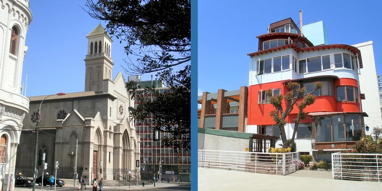 VIÑA DEL MAR — 41 catedral museonerudaLaSebastiana