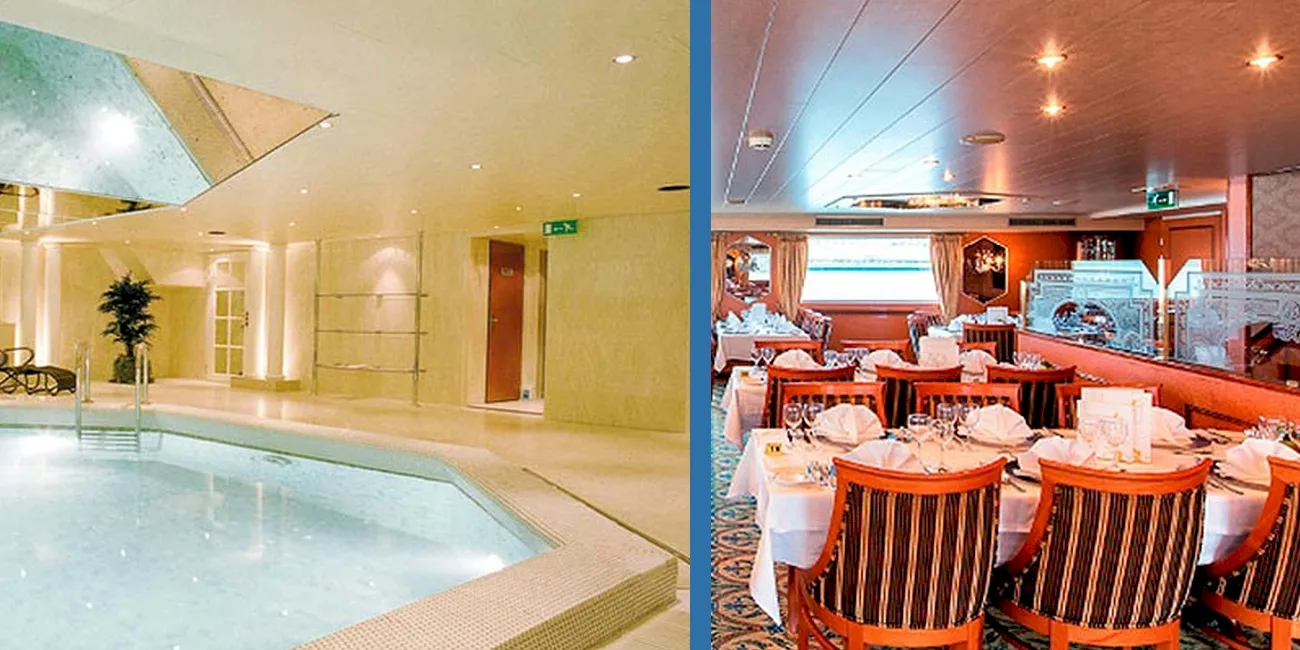 SWISS PEARL — spa restaurante