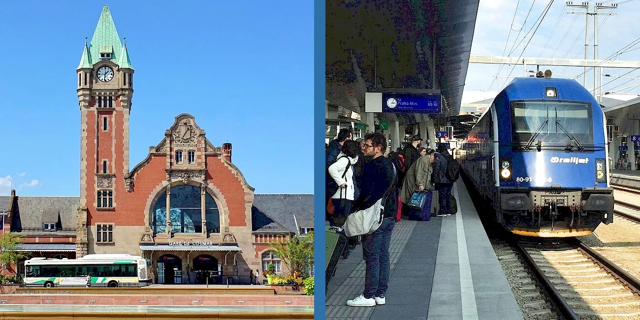 ESTRASBURGO — 50 gare de Colmar