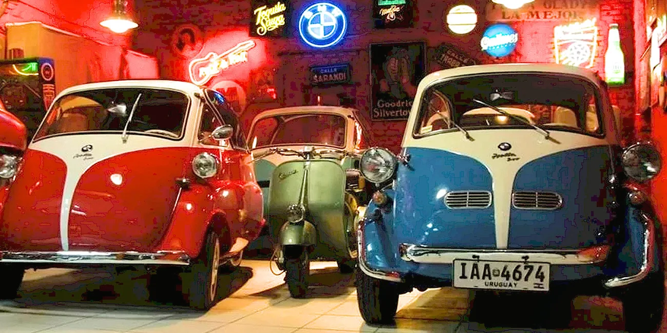 CINCO MUSEOS — 61 bmw ISETTA